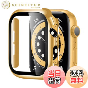 �y���������zBELIYO �Ή� Apple Watch �P�[�X Series 11/10/9/8/7/SE3/SE2/SE/6/5/4/3/2/1 Ultra 3/2/1 �A�b�v���E�H�b�` �J�o�[ �K���X�t�B���� ��̌^ Apple Watch �J�o�[ PC�f�� �y�� ���{���Ɏq�� ��d�\�� �F�F�S