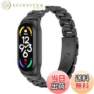 �y���������zXIHAMA For Xiaomi Mi Band 6 Mi Band 5 ���� �X�e�����X�`�[�� �����o���h �r���v �ւ��X�g���b�v �V���I�~6/5/4/3 �o���h �u���X���b�g �x���g �F�F�u���b�N�A�T�C�Y�FMiband7 �O�A