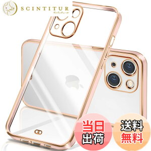 �y���������ziPhone �P�[�X �N���A ���� �A�C�t�H��13 �J�o�[ ���b�L���H �ϏՌ� TPU �\�t�g ���^ �y�� �X�g���b�v�z�[���t�� �����h�~ ���C�����X�[�d �F�F�s���N�A�T�C�Y�Fiphone13mini