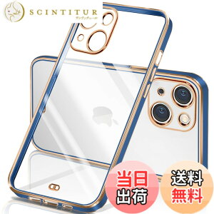 �y���������ziPhone �P�[�X �N���A ���� �A�C�t�H��13 �J�o�[ ���b�L���H �ϏՌ� TPU �\�t�g ���^ �y�� �X�g���b�v�z�[���t�� �����h�~ ���C�����X�[�d �F�F�u���[�A�T�C�Y�Fiphone13mini