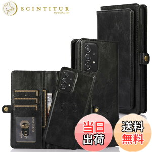 �y���������zfor Galaxy S22 Many Card Slots 2in1 Detachable Wallet Case �F�F�u���b�N�A�T�C�Y�FGalaxy A52 5G