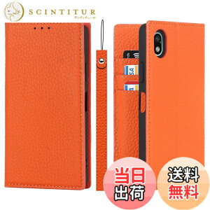 �y���������zLitchi pattern case for Xperia Ace III �F�F03�I�����W�A�T�C�Y�FXperia Ace III