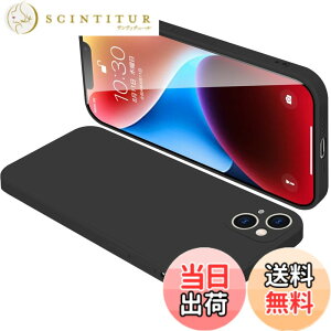 �y���������zIPhone �P�[�X �V���R�� �A�C�t�H�� �J�o�[ �X�}�z�P�[�X �S�ʕی� �ϏՌ� �t�� �V���R�� ���^ �X�g���b�v�z�[���t�� ����~�� �����h�~ �F�F�u���b�N�A�T�C�Y�FiPhone 13 Mini