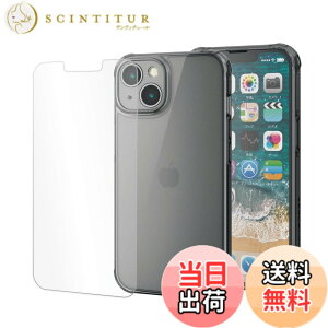 �y���������z�G���R�� iPhone 14 / 13 �P�[�X �J�o�[ �ϏՌ� ZEROSHOCK �\�t�g�P�[�X TPU [�l�p�̃G�A�[�N�b�V�������Ռ����z��] �X�g���b�v�z�[���t�� �u���b�N �ȈՃp�b�P�[�W (����) PMWA22AZEROG 