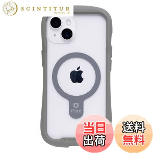 �y���������ziFace Reflection Magnetic iPhone 14 ��p MagSafe �Ή� �P�[�X �N���A �����K���X �F�F�O���[�EiPhone 14 ��p
