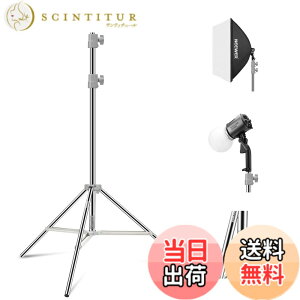 �y���������zNEEWER �X�e�����X�����C�g�X�^���h �X�v�����O�o�b�t�@�[�ω׏d�ʐ^�O�r�X�^���h 1/4����3/8�l�W�A�_�v�^�[�t��