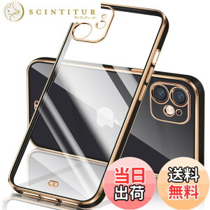 �y���������ziPhone �P�[�X �N���A ���� �A�C�t�H��13 �J�o�[ ���b�L���H �ϏՌ� TPU �\�t�g ���^ �y�� �X�g���b�v�z�[���t�� �����h�~ ���C�����X�[�d �F�F�u���b�N�A�T�C�Y�Fiphone12mini
