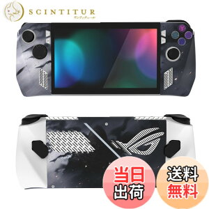 �y���������zPlayVital ROG Ally���f���ɑΉ��p�J�X�^���ی�X�e�b�J�[�V�[���AROG Ally�n���h�w���h�Q�[�~���O�R���\�[���ɑΉ��p�J�X�^���r�j�[���X�e�b�J�[�X�L�� �F�F�V���h�E�A�T�V��