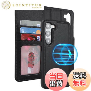 �y���������zMagsafe 2in1 Wallet for Galaxy S23 �F�F�u���b�N�A�T�C�Y�FGalaxy S23