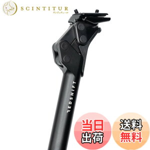 �y���������zREDSHIFT ShockStop Suspension Seatpost for Bicycles, Shock-Absorber Bike Seat Post for Road, Gravel, Hybrid, and E-Bikes �F�F�u���b�N�A�T�C�Y�F31.6mm Dia x 400mm Length