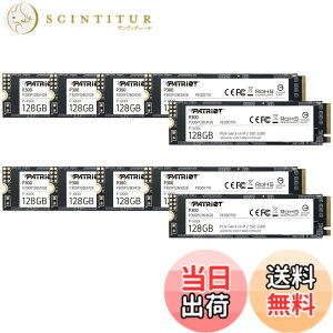 �y���������zPatriot P300 Internal SSD - NVMe PCIe Gen 3x4 - M.2 2280-10 Pack Parent �F�F�u���b�N�A�T�C�Y�F128GB 10 Pack