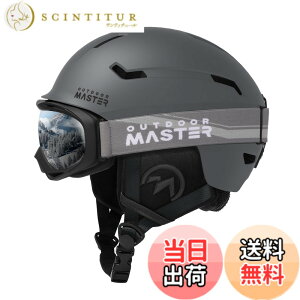 �y���������zOUTDOORMASTER �X�L�[ �w�����b�g �S�[�O���t�� �X�m�[�{�[�h �w�����b�g �o�C�U�[�t�� �X�m�[�w�����b�g �ʋC�X�C�b�` �S���ʒ����A�W���X�^�[ �����xEPS �X�L�[�p�w�����b�g 3D��