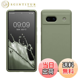 �y���������zkwmobile �X�}�z�P�[�X Google Pixel 7a�Ή� �P�[�X - TPU ���L�b�h �V���R�� �J�o�[ - �ϏՌ� ���h�~ �T���T�� Case �F�F�O���[���O���[�A�T�C�Y�FPixel 7a