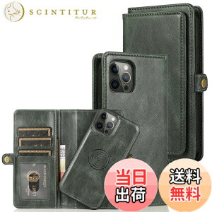 �y���������zfor iPhone 15 Many Card Slots 2in1 Detachable Wallet Case �F�F�O���[���A�T�C�Y�FiPhone 15 Pro Max