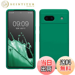 �y���������zkwmobile �X�}�z�P�[�X Google Pixel 7a�Ή� �P�[�X - TPU ���L�b�h �V���R�� �J�o�[ - �ϏՌ� ���h�~ �T���T�� Case �F�F�G�������h�O���[���A�T�C�Y�FPixel 7a