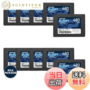 �y���������zPatriot Burst Elite Solid State Drive SSD 2.5 �T�C�Y�F480GB 10 Pack Bulk Packaging