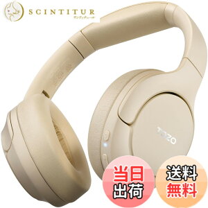 �y���������zTOZO HT2 ���C�����X�w�b�h�z�� Hi-Res Audio(�L���n�C���]) 40mm �_�C�i�~�b�N�h���C�o ���^ �܂��ݎ� �y�� Bluetooth5.3 ���� Type-C & AUX�L���ڑ� �ő�38dB�̃m�C�Y��ጸ�m�C�Y�L����