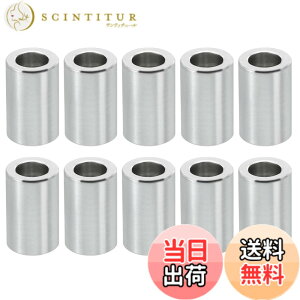 �y���������zPATIKIL �X�y�[�T�[ �A���~�j�E���X�y�[�T�[ �� �X�y�[�T�[�X�N�����[�X�^���h�I�t ���E���h�X�N�����[�{���g�p �T�C�Y�F6.2mm ID x 10mm OD x 16mm L