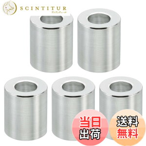 �y���������zPATIKIL �A���~�X�y�[�T�[ 5�Z�b�g �A���~�j�E���� �܂��̓W�{���g�p�̊ی^�X�y�[�T�[�X�N�����[�X�^���h�I�t �T�C�Y�F6.2mm ID x 12mm OD x 14mm L