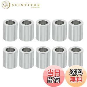 �y���������zPATIKIL �X�y�[�T�[ �A���~�j�E���X�y�[�T�[ �� �X�y�[�T�[�X�N�����[�X�^���h�I�t ���E���h�X�N�����[�{���g�p �T�C�Y�F6.2mm ID x 10mm OD x 12mm L