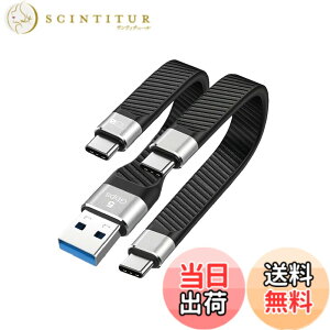 �y���������zEzo Flex USB-C to USB-C �Z���P�[�u�� 13.5cm ���` �f�[�^�]���E�[�d�P�[�u�� PD�[�d�Ή� 0.13m USBC - USBC Type-C to Type-C �t���b�g�P�[�u�� Thunderbolt 3 / 4 �Ή� �����f�[�^�]�� �����[�d