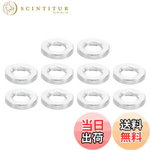 �y���������zPATIKIL �A���~�X�y�[�T�[ �Z�b�g ���^���X�y�[�T�[ �A���~�j�E�� �A���~�X�y�[�T�[�X�N�����[�X�^���h�I�t ���E���h�^�C�v �F�FWashers�A�T�C�Y�F3.1mm ID x 5mm OD x 1mm L