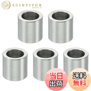 �y���������zPATIKIL ���^���X�y�[�T�[ �X�e�����X�X�`�[�� �N�����[�X�^���h�I�t���E���h �X�N�����[�{���g �F�F�V���o�[�g�[���A�T�C�Y�F4.1mm ID x 6mm OD x6mm L