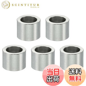 �y���������zPATIKIL ���^���X�y�[�T�[ �X�e�����X�X�`�[�� �N�����[�X�^���h�I�t���E���h �X�N�����[�{���g �F�F�V���o�[�g�[���A�T�C�Y�F4.1mm ID x 6mm OD x5mm L