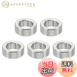 �y���������zPATIKIL �X�e�����X�y�[�T�[�� �X�e�����X�X�`�[���X�y�[�T�[�X�N�����[�X�^���h�I�t �l�W�{���g�p �F�F�V���o�[�g�[���A�T�C�Y�F5.1mm ID x 8mm OD x 3 mm L