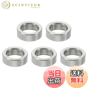 �y���������zPATIKIL ���^���X�y�[�T�[ �X�e�����X�X�`�[�� �N�����[�X�^���h�I�t���E���h �X�N�����[�{���g �F�F�V���o�[�g�[���A�T�C�Y�F4.1mm ID x 6mm OD x2mm L