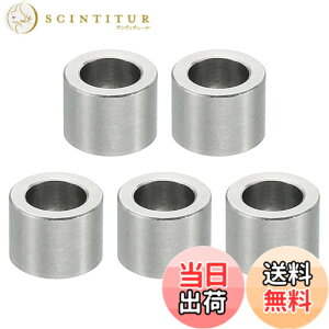 �y���������zPATIKIL �X�e�����X�y�[�T�[�� �X�e�����X�X�`�[���X�y�[�T�[�X�N�����[�X�^���h�I�t �l�W�{���g�p �F�F�V���o�[�g�[���A�T�C�Y�F5.1mm ID x 8mm OD x 6mm L