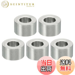 �y���������zPATIKIL �X�e�����X�y�[�T�[�� �X�e�����X�X�`�[���X�y�[�T�[�X�N�����[�X�^���h�I�t �l�W�{���g�p �F�F�V���o�[�A�T�C�Y�F5.2mm ID x 10mm OD x 6mm L