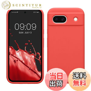 �y���������zkwmobile �X�}�z�P�[�X Google Pixel 8a�Ή� �P�[�X - TPU ���L�b�h �V���R�� �J�o�[ - �ϏՌ� ���h�~ �T���T�� Case �F�F�h���`�F �r�[�^�A�T�C�Y�FPixel 8a