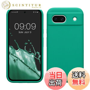 �y���������zkwmobile �X�}�z�P�[�X Google Pixel 8a�Ή� �P�[�X - TPU ���L�b�h �V���R�� �J�o�[ - �ϏՌ� ���h�~ �T���T�� Case �F�F�G�������h�O���[���A�T�C�Y�FPixel 8a