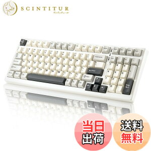�y���������zYUNZII YZ98 99 �L�[ ���J�j�J�� �L�[�{�[�h �K�X�P�b�g���� �z�b�g�X���b�v�Ή� BT5.0/2.4G/USB-C ���C�����X �Q�[�~���O �L�[�{�[�h NKRO 98% 1800 ���C�A�E�g RGB Linux/Win/Mac�p �Z�K�F�؎擾