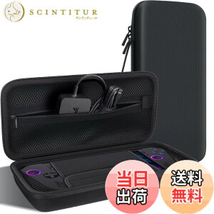 �y���������zASUS �Q�[�~���OPC ROG Ally/ROG Ally X �Q�[���@�p���[�P�[�X �F�F�u���b�N�A�T�C�Y�FASUS ROG ALLY X�ɑΉ�