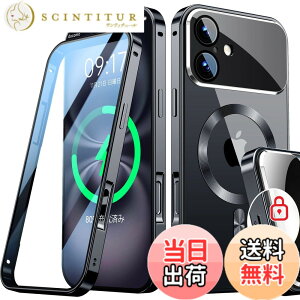 �y���������zRosycover�y�V�����̈�̌^�����Y�E���J�j�J�����b�N�ziPhone �p�� �P�[�X Magsafe�Ή� [360°�S�ʕی�E���ʋ����K���X] �F�F�u���b�N�A�T�C�Y�FiPhone 16 Plus �p