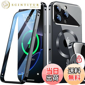 �y���������zRosycover�y�V�����̈�̌^�����Y�E���J�j�J�����b�N�ziPhone �p�� �P�[�X Magsafe�Ή� [360°�S�ʕی�E���ʋ����K���X] �F�F�u���b�N�A�T�C�Y�FiPhone 16 Pro �p