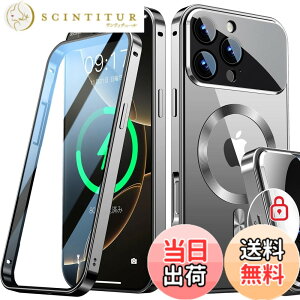 �y���������zRosycover�y�V�����̈�̌^�����Y�E���J�j�J�����b�N�ziPhone �p�� �P�[�X Magsafe�Ή� [360°�S�ʕی�E���ʋ����K���X] �F�F�`�^���O���[�A�T�C�Y�FiPhone 16 Pro Max �p