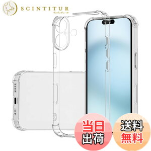 �y���������zSMPURF �P�[�X �ϏՌ� �J�o�[ �X�g���b�v�z�[�� �N���A �Ռ��z���|�P�b�g���� TPU �o���p�[ �F�F�N���A�A�T�C�Y�F#00 iPhone 16 Plus �p