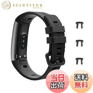 �y���������zHUAWEI Band �����p�x���g ATiC �t�@�[�E�F�C�o���h��p���ւ��o���h �V���R���� �y�� �\�t�g �戵�ȒP �F�F�u���b�N�A�T�C�Y�FBand 3Pro/4Pro