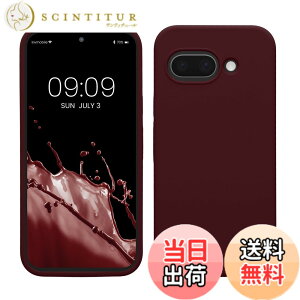 �y���������zkwmobile �X�}�z�P�[�X Google Pixel 9a�Ή� �P�[�X - TPU ���L�b�h �V���R�� �J�o�[ - �ϏՌ� ���h�~ �T���T�� Case �F�F�{���h�[�o�C�I���b�g�A�T�C�Y�FPixel 9a