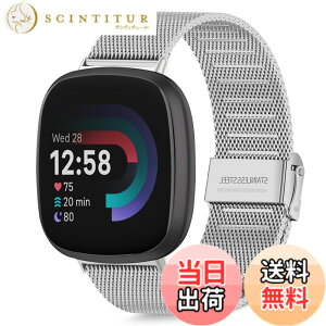 �y���������z[HeeNia] Fitbit Versa 4 /Fitbit Versa 3 /Fitbit Sense 2 /Fitbit Sense �Ή� �o���h �����x���g �X�e�����X�� �ւ��x���g �������߉\ �j�����p Fitbit Versa 4 /Fitbit Versa 3 /Fitbit Sense 2 /Fitbit Sense �Ή� 