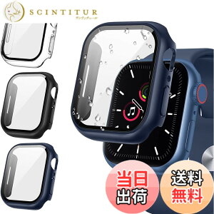 �y���������z�y3����zFALSAD Apple Watch �J�o�[ 46mm/42mm/44mm/40mm/45mm/41mm �Ή��A�b�v���E�H�b�`Se3/Se2/Se/Series11/10/9/8/7/6/5/4 �APC�f�ނƋ����K���X�t�B������̌^ �ی�P�[�X �h�� �S�ʕی� �����^ 