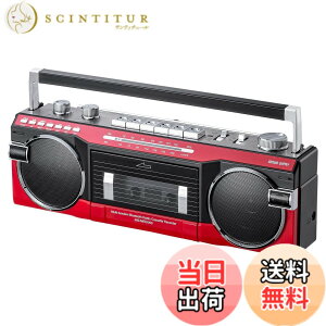 �y���������z�T�����_�C���N�g Bluetooth���� ���@�\���W�J�Z �� �J�Z�b�g�ϊ� �f�W�^���ۑ� USB������/SD�J�[�h MP3�v���[���[ ���d�r AC�d�� AM FM ���W�I 400-MEDI050 �F�F���b�h