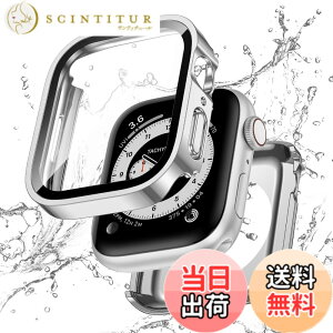�y���������z�y�t���J�o�[�ی�zKawoco �A�b�v���E�H�b�` �h�� �J�o�[ Apple Watch SE Series 10 9 8 7 6 5 4 �Ή� �P�[�X 2 in 1 �O��̕ی� �ϏՌ� iWatch ��̌^ �P�[�X �F�F�V���o�[�A�T�C�Y�F42mm