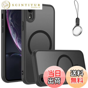 �y���������ziPhone �P�[�X �n�C�u���b�h�P�[�X MagSafe�Ή� ���C�[�d �F�F�u���b�N�A�T�C�Y�FiPhone XR