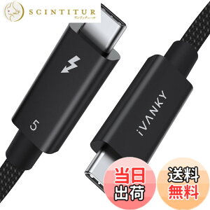 �y���������zThunderbolt 5 �P�[�u�� �F�F�u���b�N�A�T�C�Y�F1m