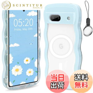 �y���������zHILEGENER Google Pixel �P�[�X MagSafe�Ή� �N���A �\�t�gTPU�J�o�[ ���킢�� �g��t���[�� ���˂��� �O�[�O�� �s�N�Z��6.1�C���`�p����~�� �X�}�z�P�[�X�E�F�[�u �f�U�C�� ��Ƀt�B�b