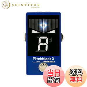 �y���������zKORG(�R���O) �M�^�[/�x�[�X�p �y�_���`���[�i�[ Pitchblack X �F�F�u���[�A�T�C�Y�FPitchblack X
